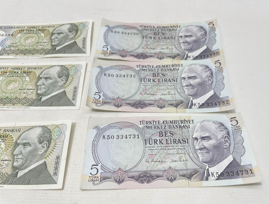 ÇİL KONDİSYONDA ANTİKA KAĞIT PARA LOTU