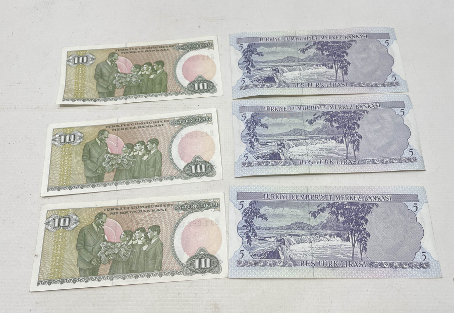 ÇİL KONDİSYONDA ANTİKA KAĞIT PARA LOTU