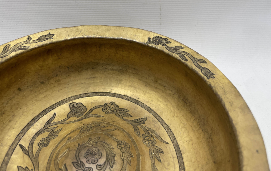 OSMANLI DÖNEMİ ALTIN VERMEYLİ NADİR ESERİ İSTANBUL HAMAM TASI