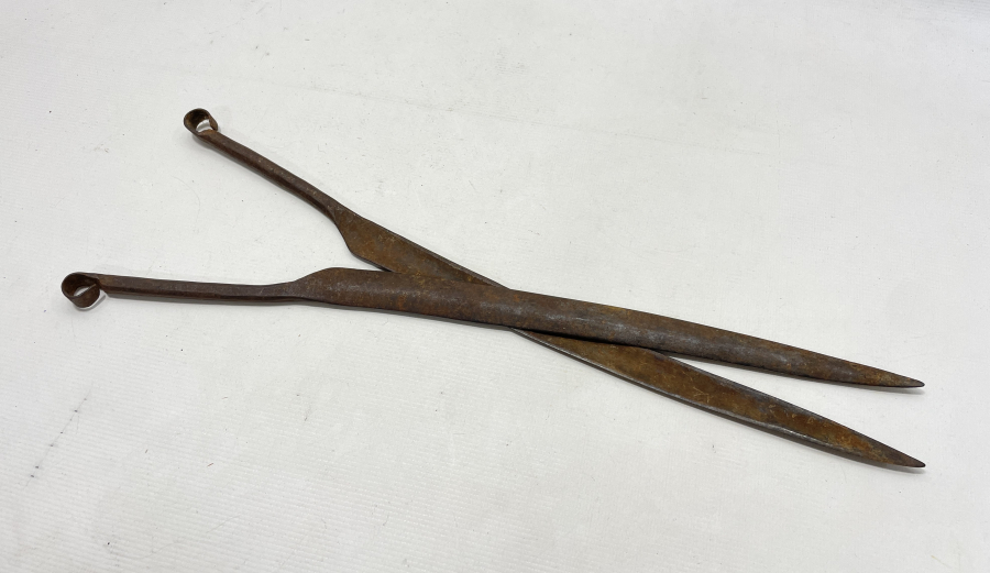 OSMANLI DÖNEMİ EL DÖVME DEMİRDEN MAMUL KOYUN KIRKMA MAKASI - ÇOBAN KIRKLIĞI