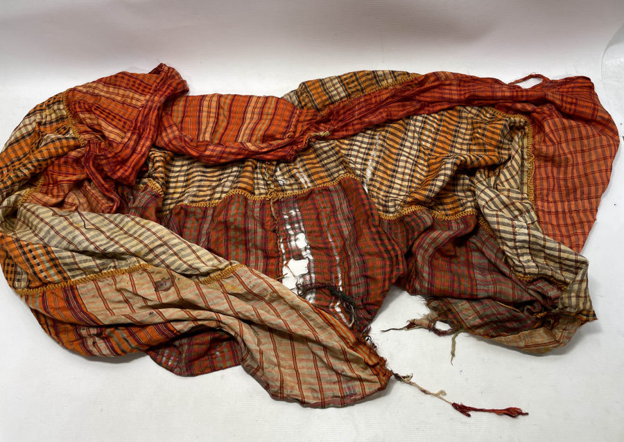 OSMANLI DÖNEMİ NADİR İPEK BEL KUŞAĞI - ACEM ŞALI