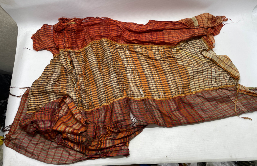 OSMANLI DÖNEMİ NADİR İPEK BEL KUŞAĞI - ACEM ŞALI