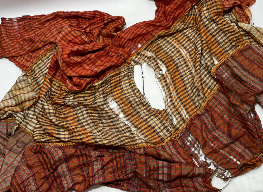 OSMANLI DÖNEMİ NADİR İPEK BEL KUŞAĞI - ACEM ŞALI