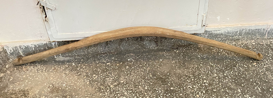 OSMANLI DÖNEMİ ÇOK NADİR AHŞAP YOĞURTÇU SIRT ASKISI