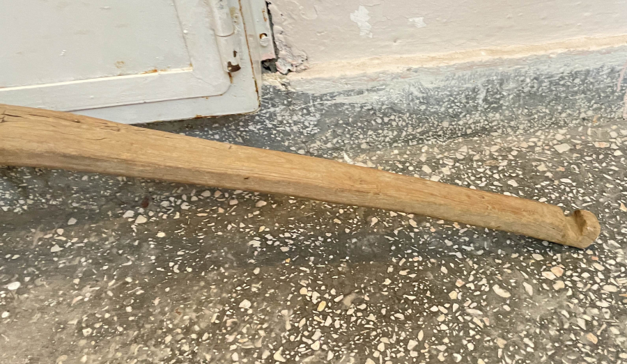 OSMANLI DÖNEMİ ÇOK NADİR AHŞAP YOĞURTÇU SIRT ASKISI