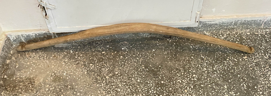 OSMANLI DÖNEMİ ÇOK NADİR AHŞAP YOĞURTÇU SIRT ASKISI