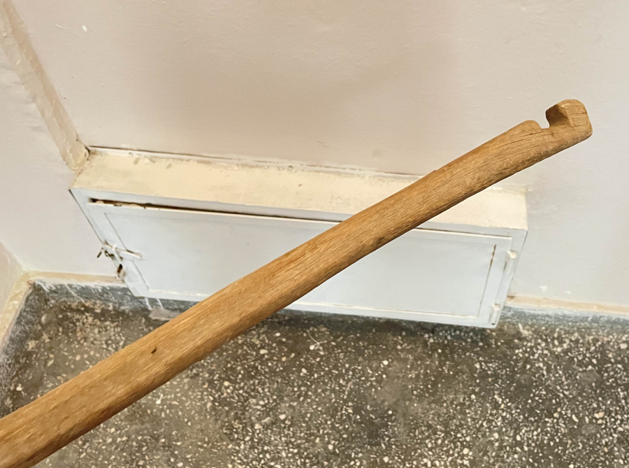 OSMANLI DÖNEMİ ÇOK NADİR AHŞAP YOĞURTÇU SIRT ASKISI