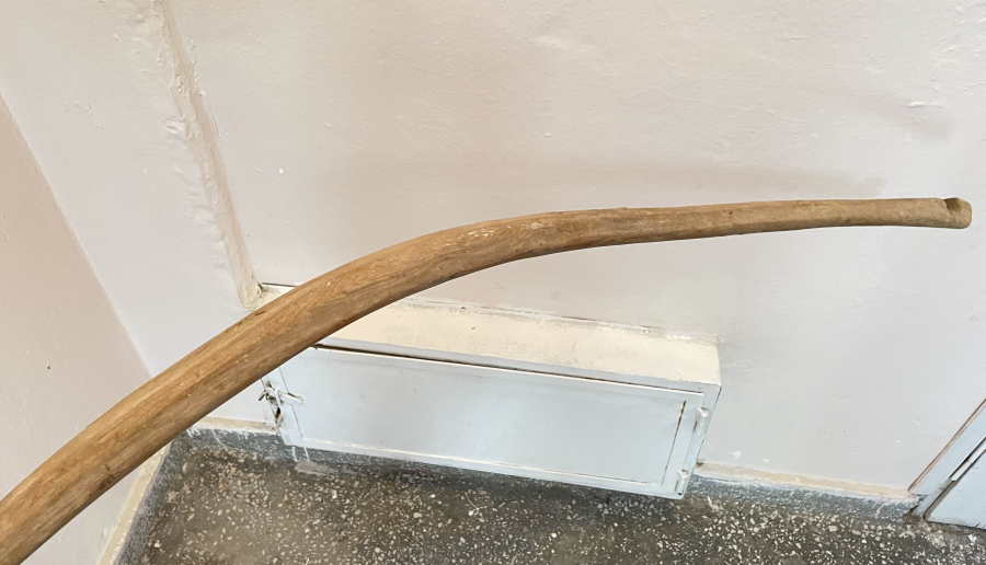 OSMANLI DÖNEMİ ÇOK NADİR AHŞAP YOĞURTÇU SIRT ASKISI