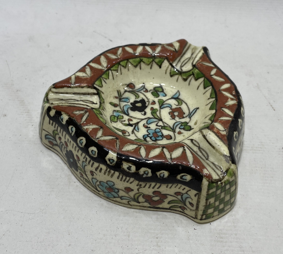 OSMANLI DÖNEMİ ÇOK NADİR KÜTAHYA İŞİ EL BOYAMA KÜLLÜK