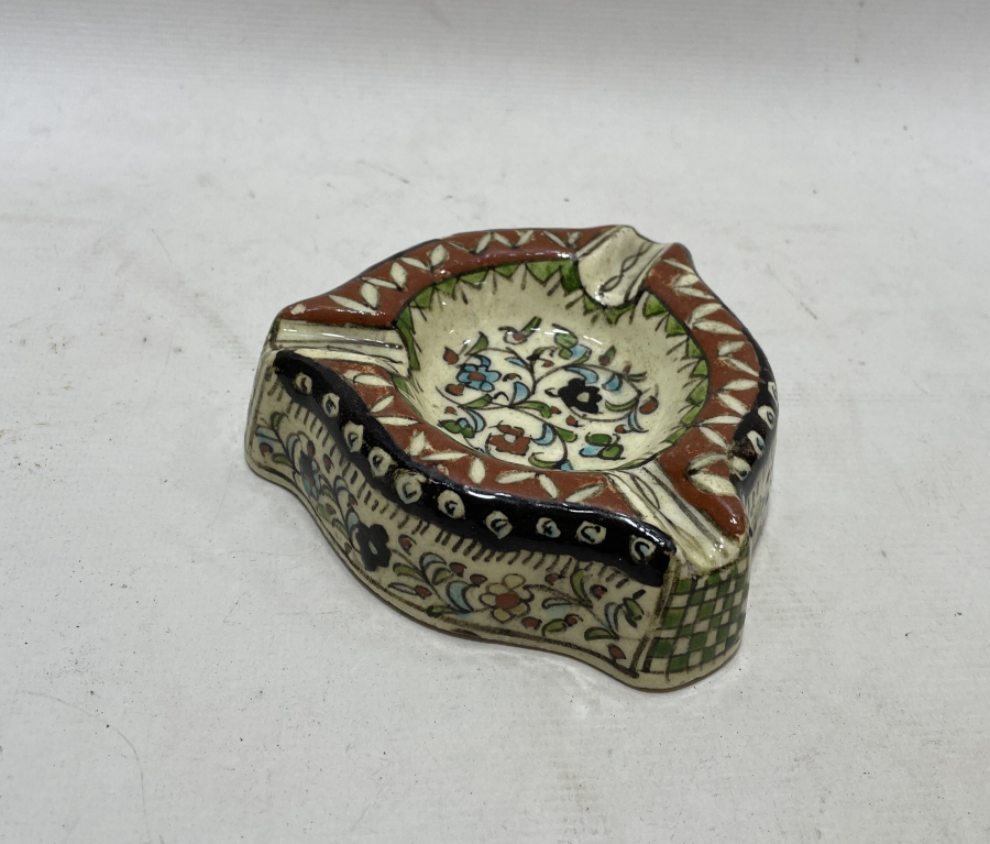 OSMANLI DÖNEMİ ÇOK NADİR KÜTAHYA İŞİ EL BOYAMA KÜLLÜK