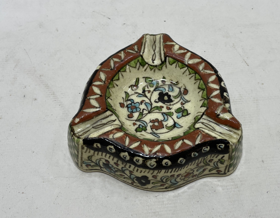 OSMANLI DÖNEMİ ÇOK NADİR KÜTAHYA İŞİ EL BOYAMA KÜLLÜK