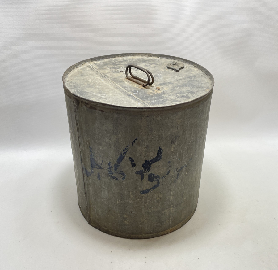 OSMANLI DÖNEMİ TIP TARİHİ - BÜYÜK BOY MÜSHİL İLACI TENEKESİ