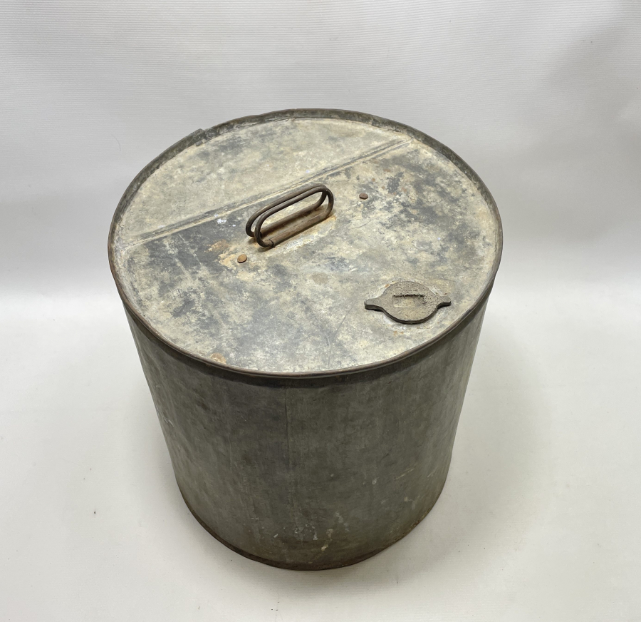 OSMANLI DÖNEMİ TIP TARİHİ - BÜYÜK BOY MÜSHİL İLACI TENEKESİ