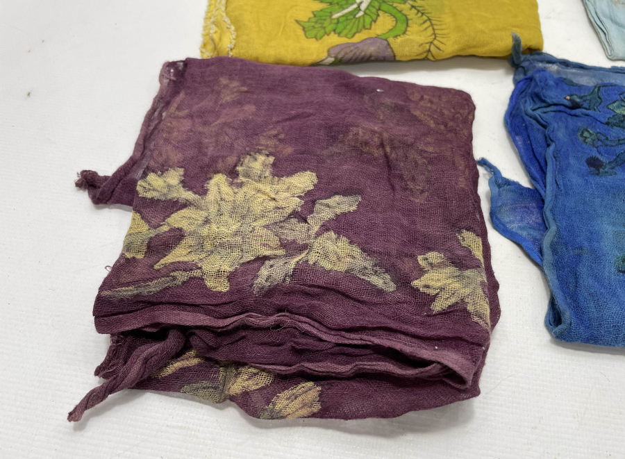 OSMANLI DÖNEMİ TOKAT İŞİ NADİR KÖK BOYA BASKI YAZMA LOTU