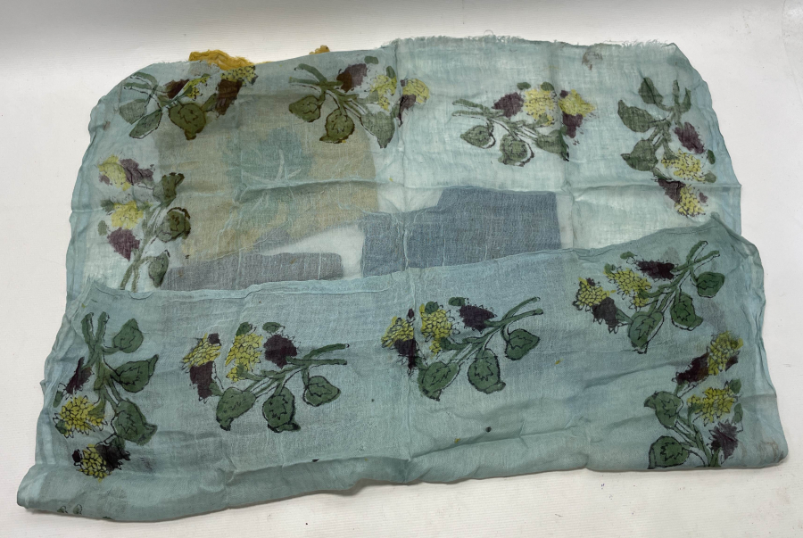 OSMANLI DÖNEMİ TOKAT İŞİ NADİR KÖK BOYA BASKI YAZMA LOTU