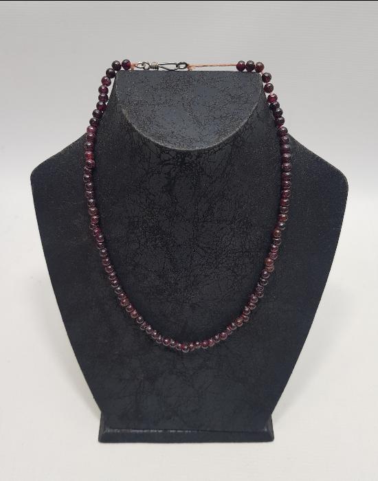 ANTİKA LAL TAŞI GERDANLIK