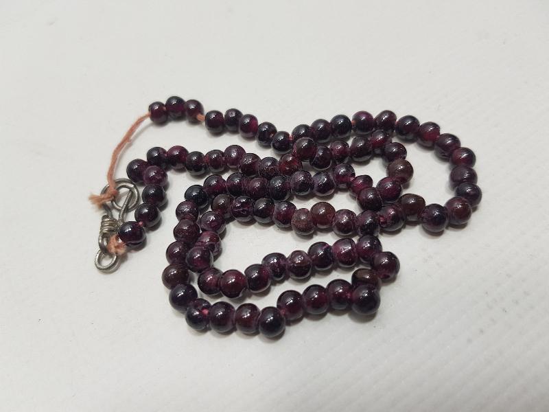 ANTİKA LAL TAŞI GERDANLIK