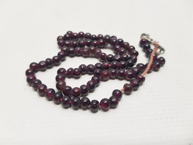 ANTİKA LAL TAŞI GERDANLIK