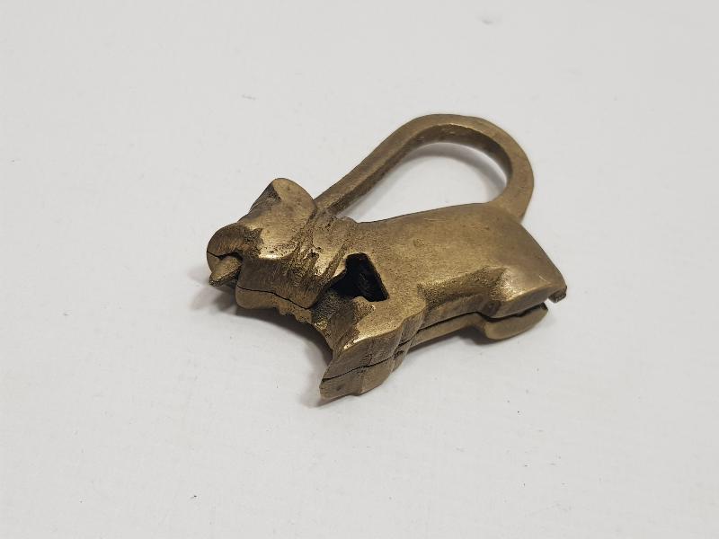 KÖPEK FORMLU ÇOK NADİR ANTİKA KİLİT