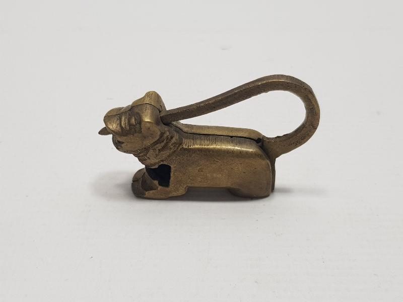 KÖPEK FORMLU ÇOK NADİR ANTİKA KİLİT