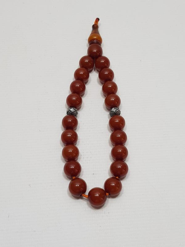 OSMANLI SIKMA KEHRİBAR TESPİH