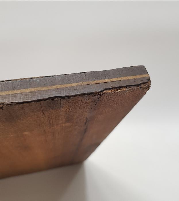 ANTİKA, MARKÜTERİ İŞÇİLİKLİ, EJDERHA ÖLDÜREN AZİZ TEMALI, ÜZERİ DUA YAZILI SEDEF PANO