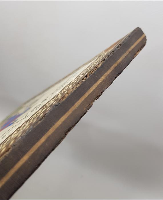 ANTİKA, MARKÜTERİ İŞÇİLİKLİ, EJDERHA ÖLDÜREN AZİZ TEMALI, ÜZERİ DUA YAZILI SEDEF PANO