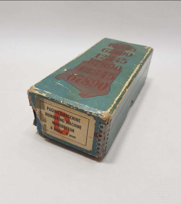 KUTUSUNDA ANTİKA NUMARATÖR