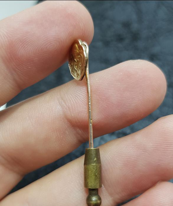 OSMANLI DÖNEMİ ART NOUVEAU YAKA İĞNESİ - BROŞ 