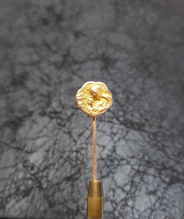 OSMANLI DÖNEMİ ART NOUVEAU YAKA İĞNESİ - BROŞ 