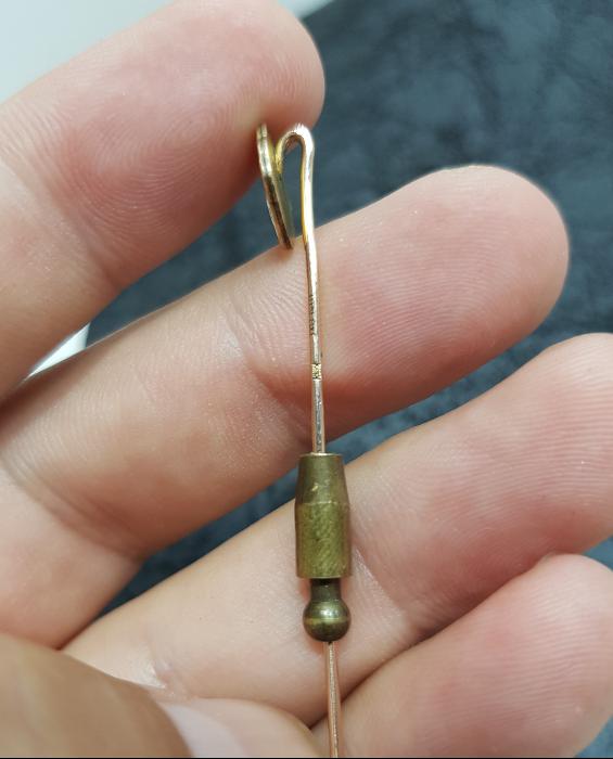 OSMANLI DÖNEMİ ART NOUVEAU YAKA İĞNESİ - BROŞ 