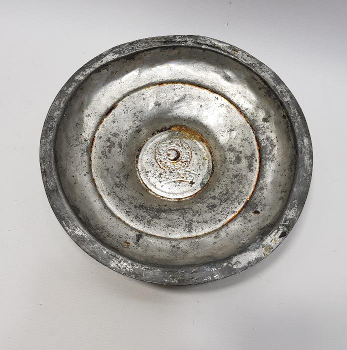 OSMANLI DÖNEMİ HİLALİ AHMER CEMİYETİ BAKIR TENCERE KAPAĞI