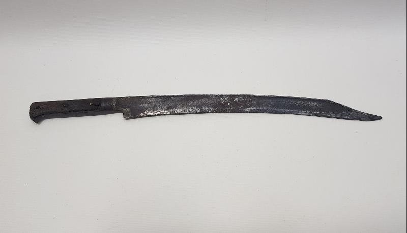 OSMANLI DÖNEMİ İKİ TARAFI DA GÜMÜŞ ÇAKMA YAZILI KILIÇ