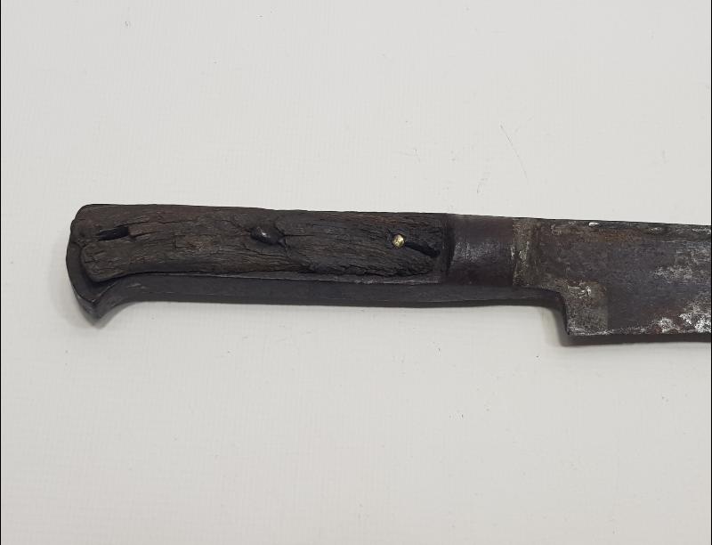 OSMANLI DÖNEMİ İKİ TARAFI DA GÜMÜŞ ÇAKMA YAZILI KILIÇ