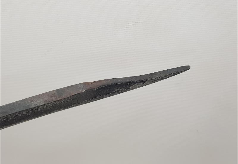 OSMANLI DÖNEMİ İKİ TARAFI DA GÜMÜŞ ÇAKMA YAZILI KILIÇ