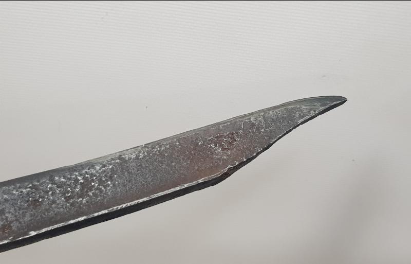 OSMANLI DÖNEMİ İKİ TARAFI DA GÜMÜŞ ÇAKMA YAZILI KILIÇ