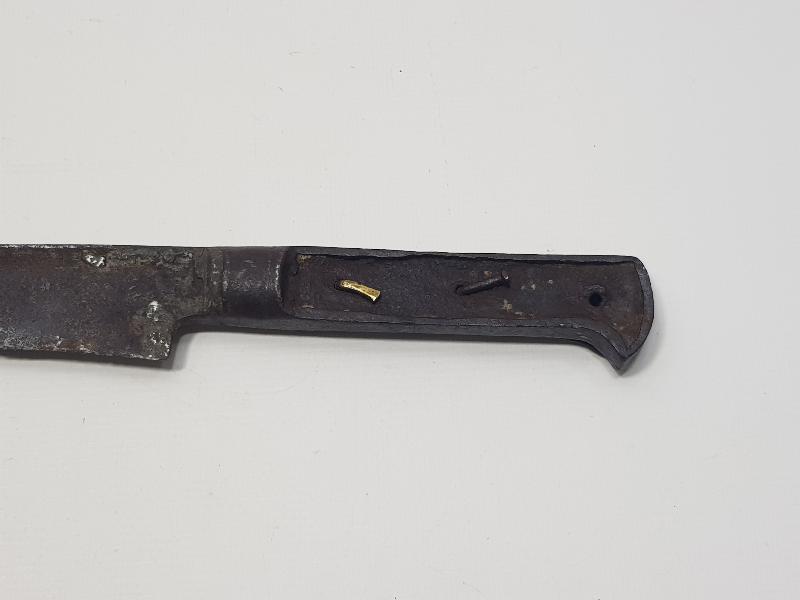 OSMANLI DÖNEMİ İKİ TARAFI DA GÜMÜŞ ÇAKMA YAZILI KILIÇ