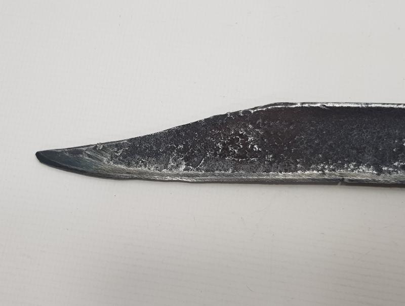 OSMANLI DÖNEMİ İKİ TARAFI DA GÜMÜŞ ÇAKMA YAZILI KILIÇ