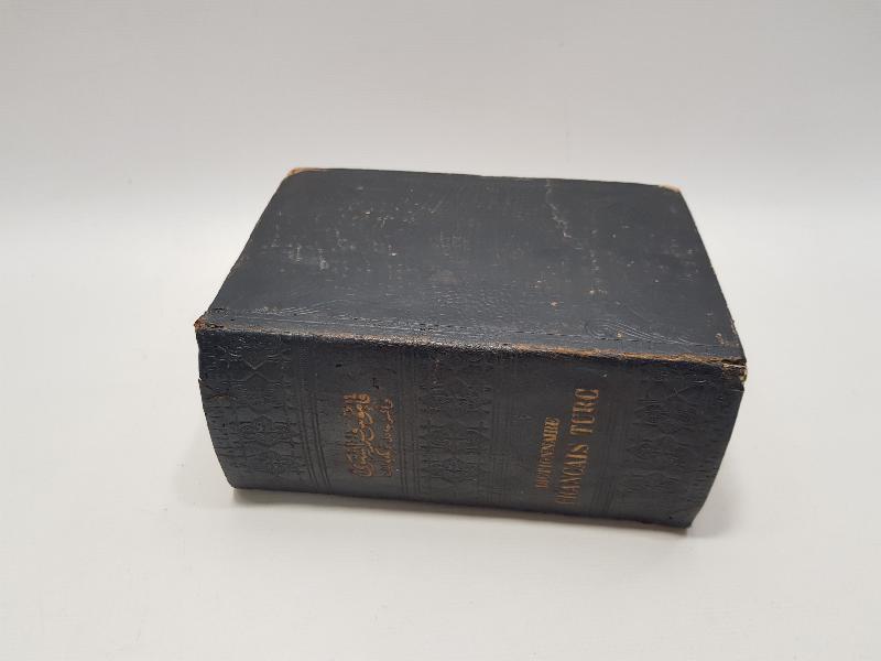 OSMANLICA FRANSIZCA 3000 GRAVÜRLÜ SÖZLÜK - ŞEMSEDDİN SAMİ BEY: KAMUSU FRANSEVİ