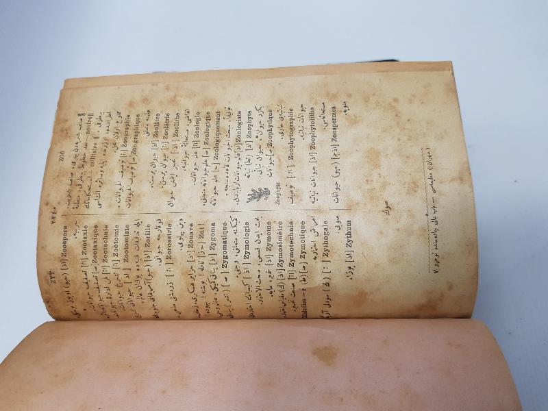 OSMANLICA FRANSIZCA 3000 GRAVÜRLÜ SÖZLÜK - ŞEMSEDDİN SAMİ BEY: KAMUSU FRANSEVİ