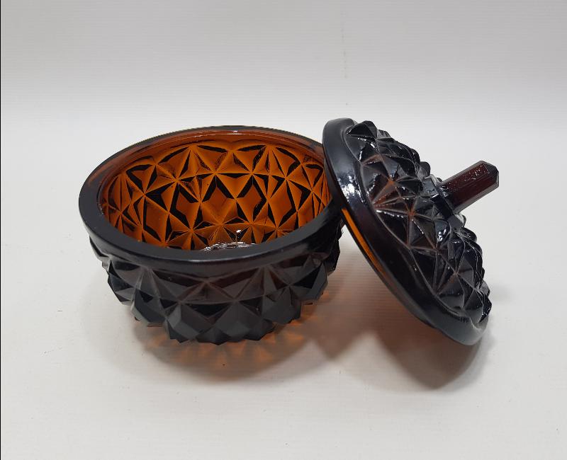 TÜRKİYE İŞ BANKASI PROMOSYONU KAPAKLI CAM ŞEKERLİK