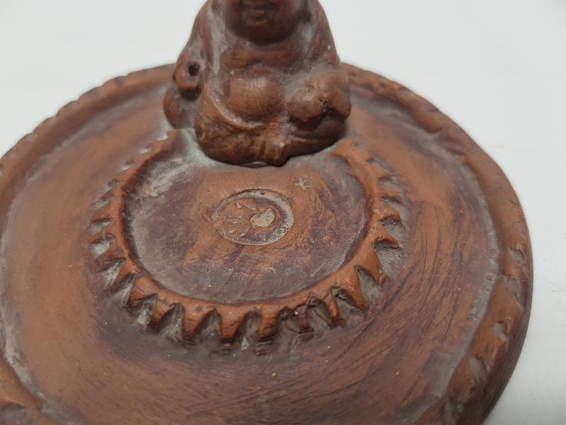UZAKDOĞU İŞİ ANTİKA BUDDHA TERRA COTA 