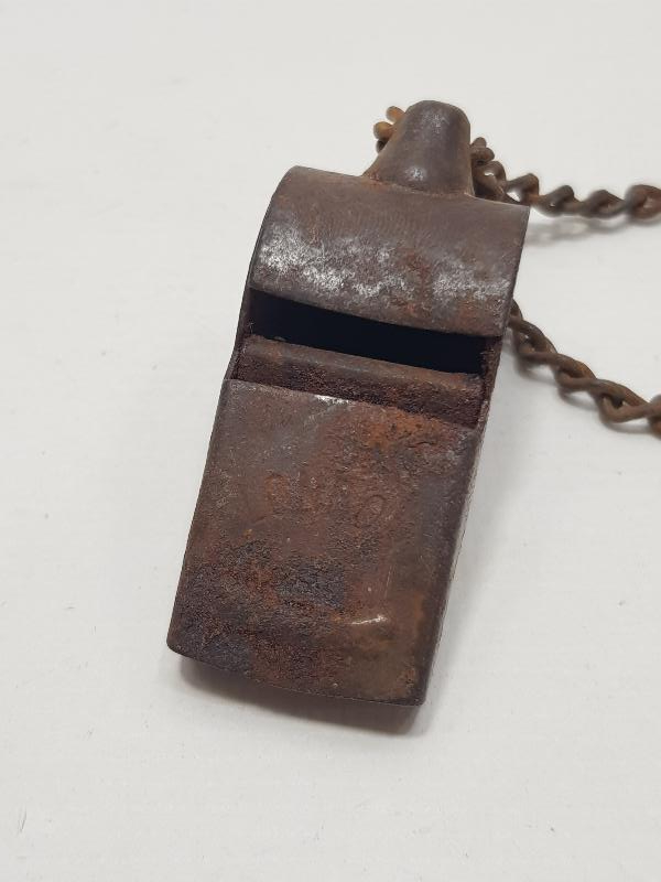 1. DÜNYA SAVAŞI DÖNEMİ LONDON YAZILI İNGİLİZ ASKERİ SİPER DÜDÜĞÜ