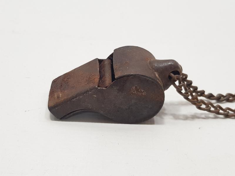 1. DÜNYA SAVAŞI DÖNEMİ LONDON YAZILI İNGİLİZ ASKERİ SİPER DÜDÜĞÜ