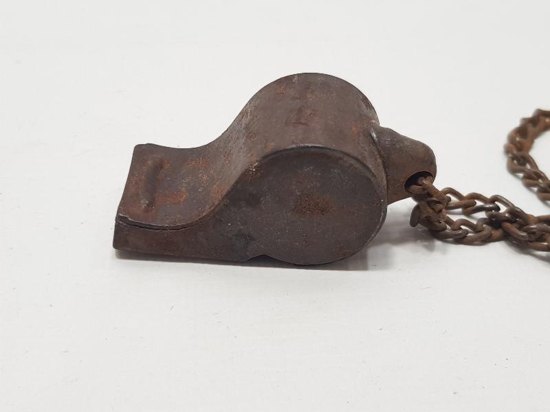 1. DÜNYA SAVAŞI DÖNEMİ LONDON YAZILI İNGİLİZ ASKERİ SİPER DÜDÜĞÜ