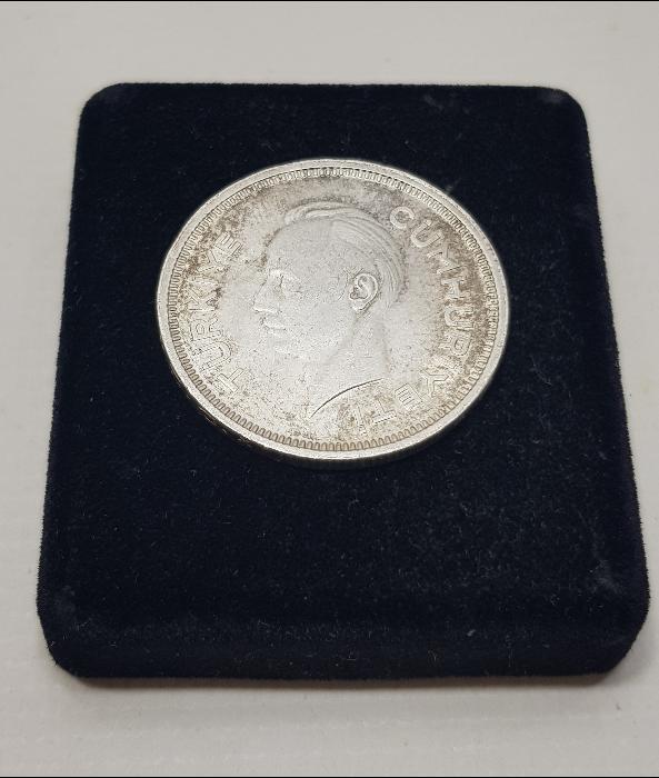 1941 TARİHLİ İSMET İNÖNÜ RESİMLİ GÜMÜŞ 1 LİRA