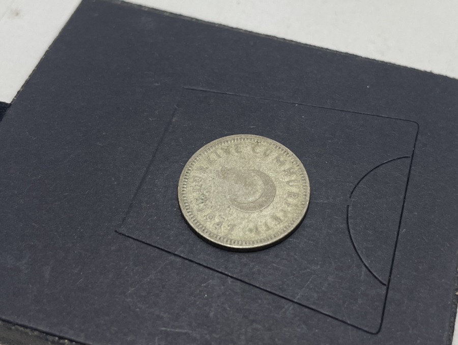 1947 YILI GÜMÜŞ 50 KURUŞ