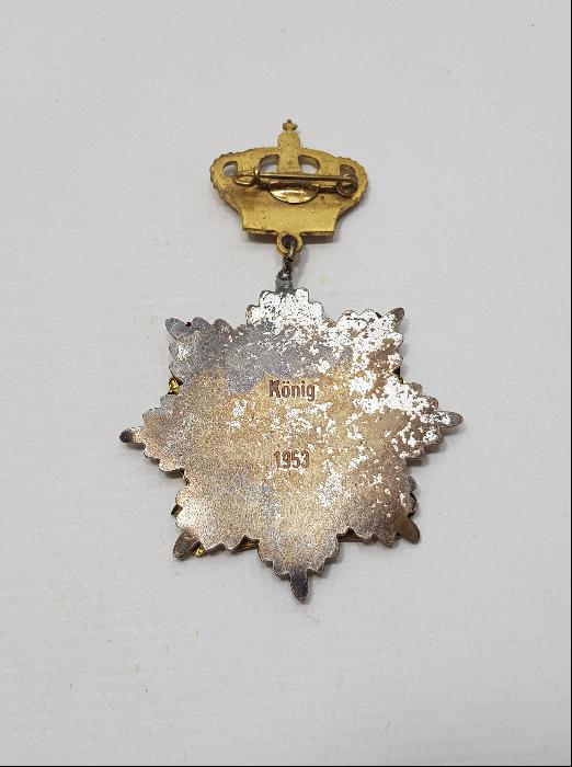 1953 BELÇİKA KRALİYET NİŞANI