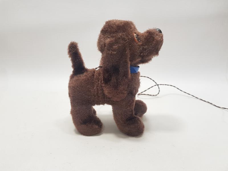 1970'LERDEN JAPON MALI UZAKTAN KUMANDALI OYUNCAK PELUŞ KÖPEK