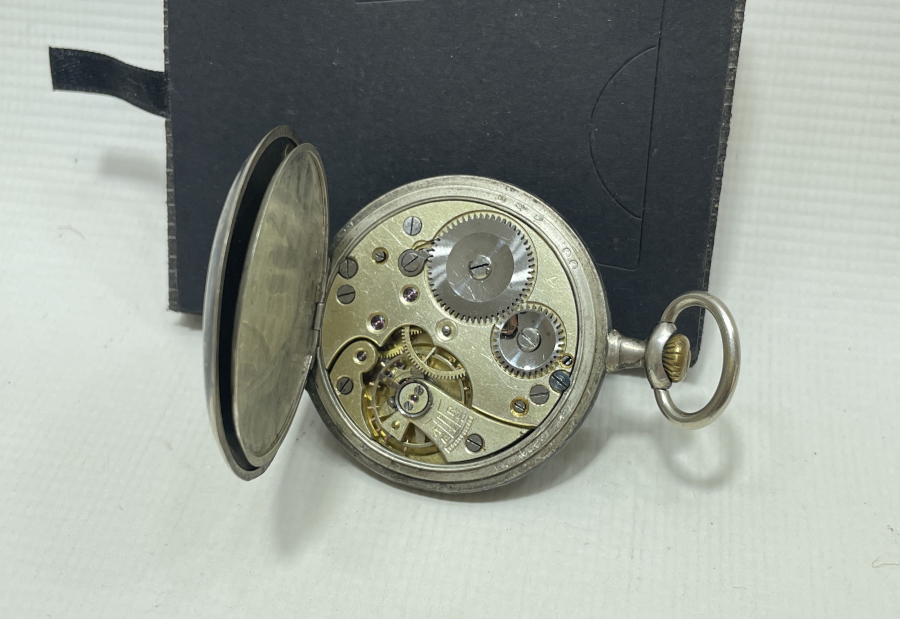 1.DÜNYA SAVAŞI DÖNEMİ SAVATLI GÜMÜŞ ASKERİ CEP SAATİ